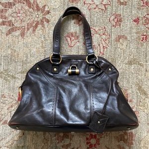 YSL Muse Brown Leather Bag